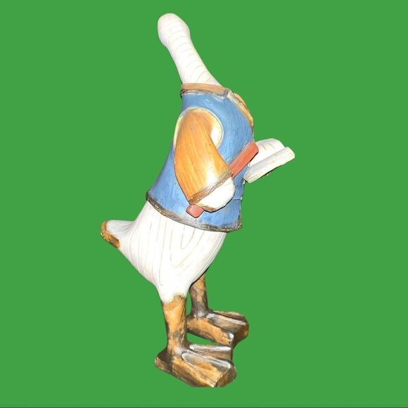 Adorable ceramic set of 3 animated ducks with books and a ruler for scho… - Picture 7 of 11